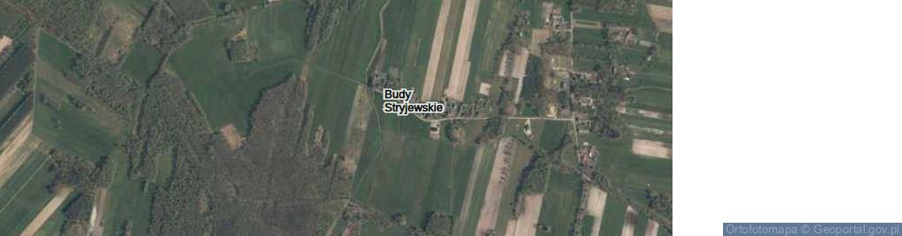 Zdjęcie satelitarne Budy Stryjewskie ul.